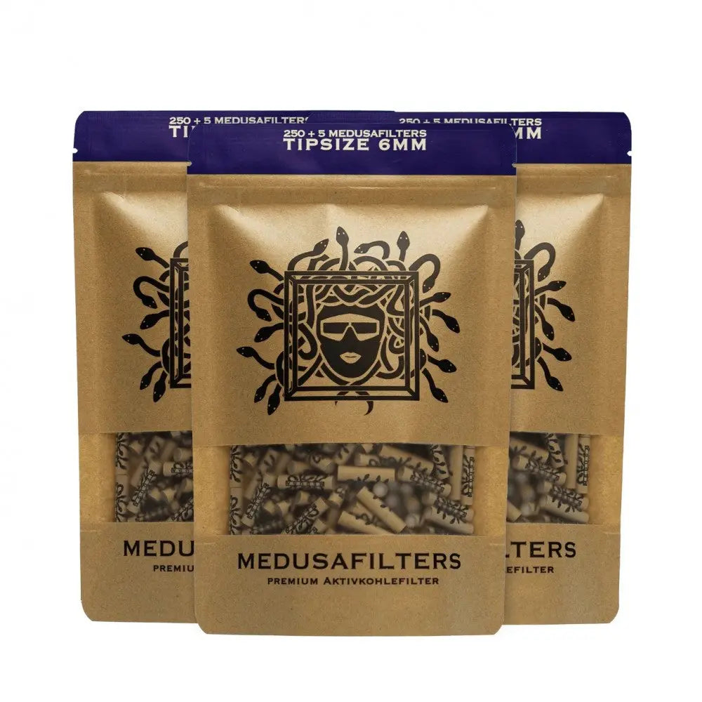 Filtres Medusa 250 pièces - Woman's CBD World
