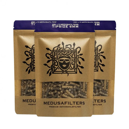 Filtres Medusa 250 pièces - Woman's CBD World